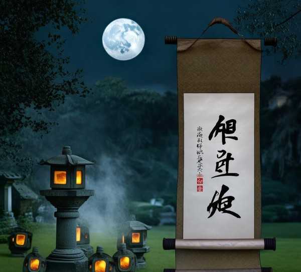月映华章，古韵流传的成语风采