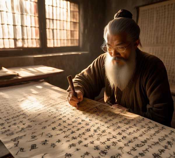王羲之书法智慧，胸有成竹与成语之韵