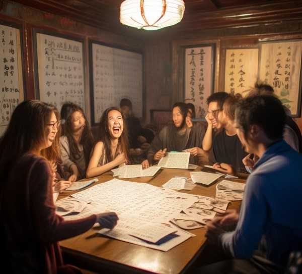 成语接龙乐趣，心绪飞扬，乐享其中
