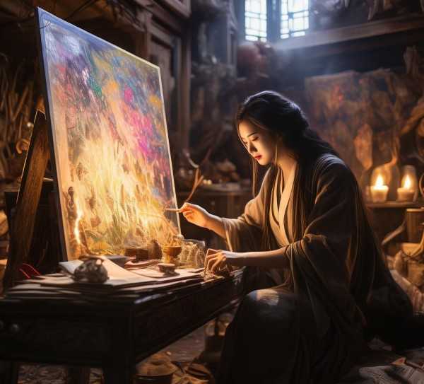 成语故事，妙笔生花的千古传奇,妙笔生花，千古流传的成语故事,成语,第1张