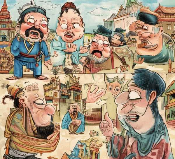 笑谈古今，成语背后的趣味人生揭秘,令人喷饭的成语故事，笑谈古今，成语背后的趣味人生,成语,比喻,第1张
